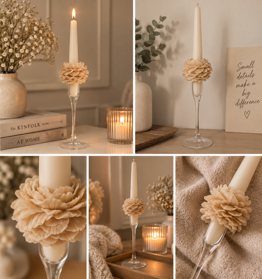 Peony candle Stick