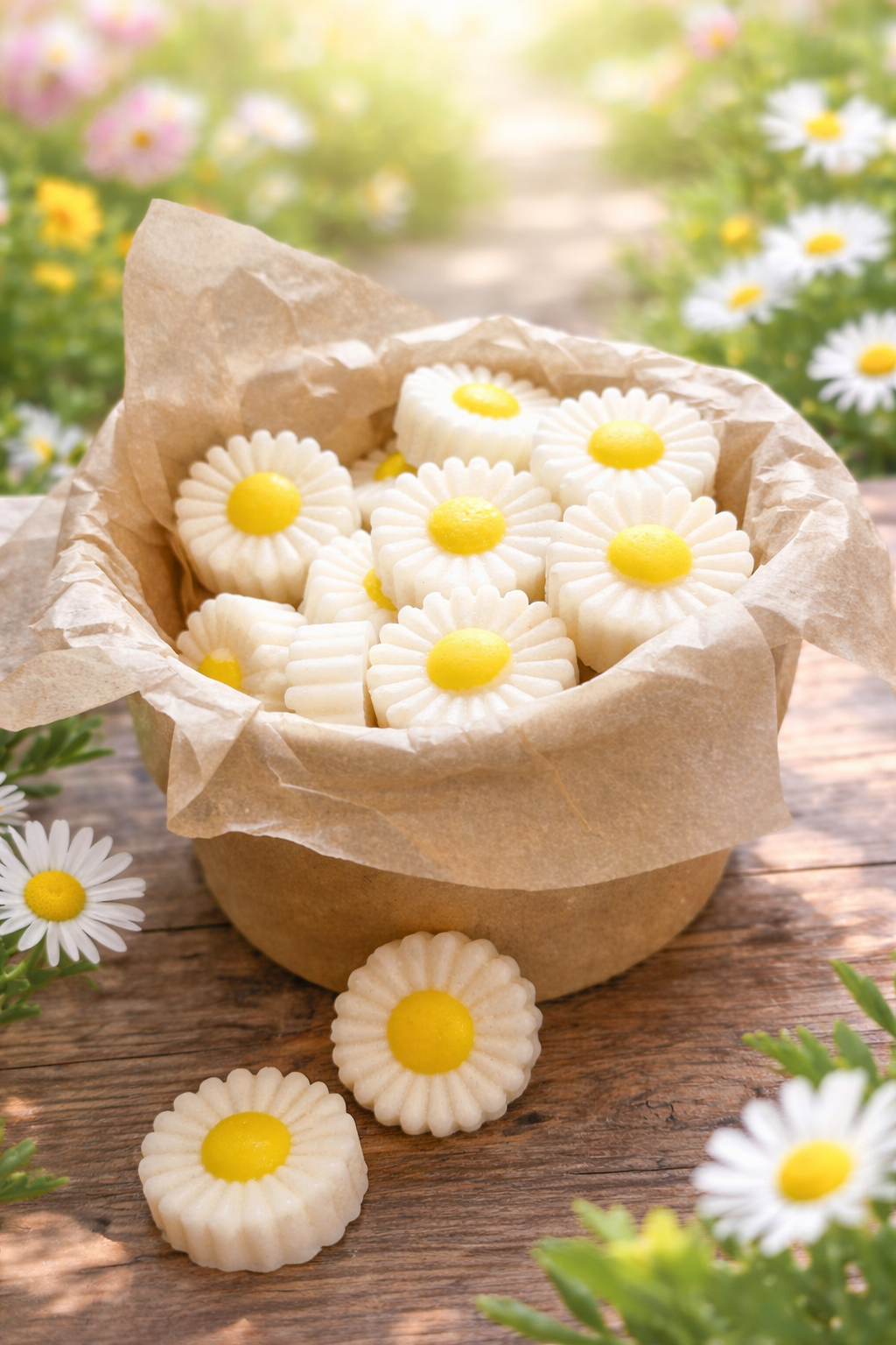 Daisy wax melt pot
