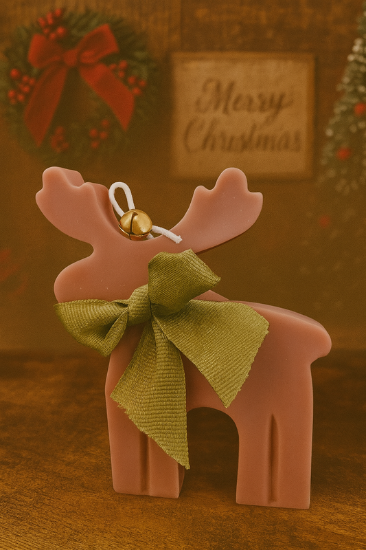 Reindeer Candle