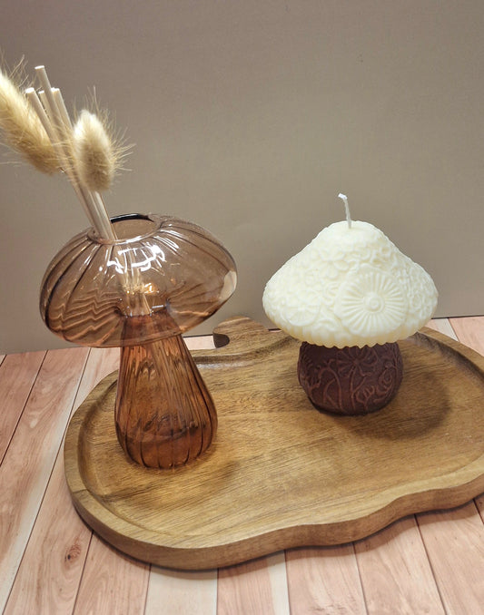 Enchanted Mushroom Candle
