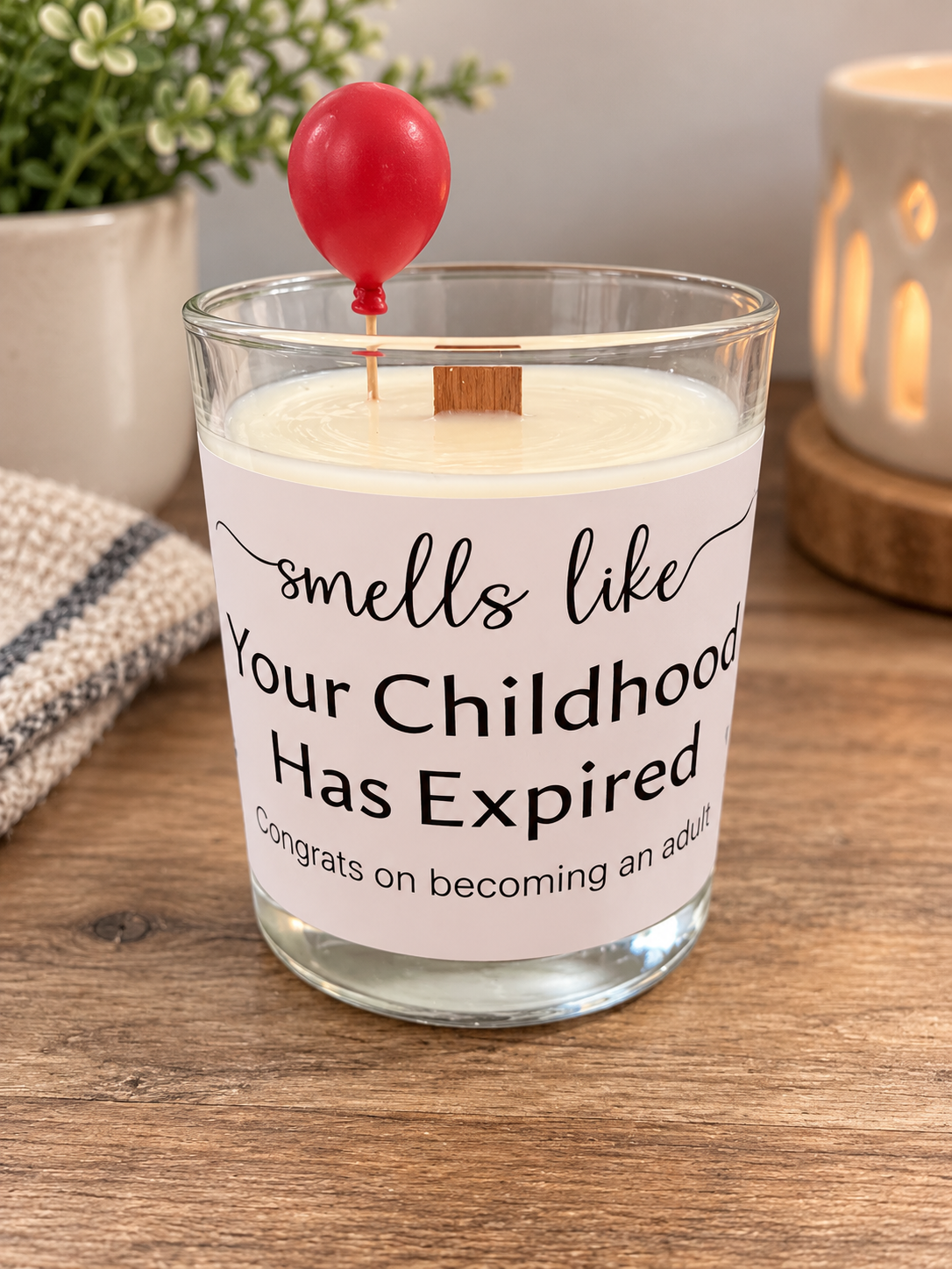 Personlised Candle