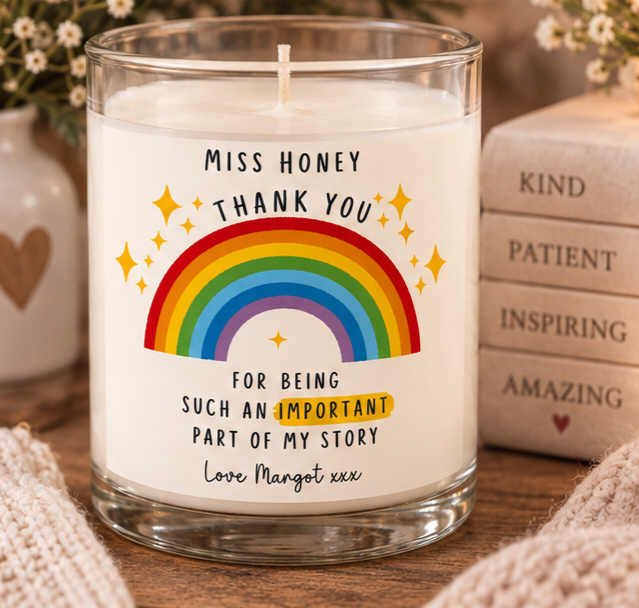Personlised Candle