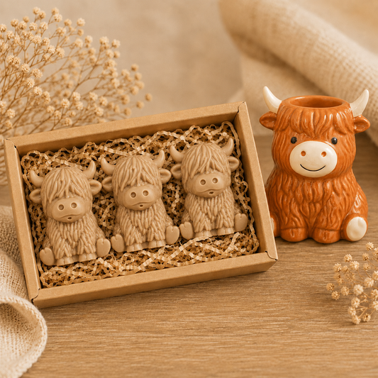 Henry Highland Cow Gift Set