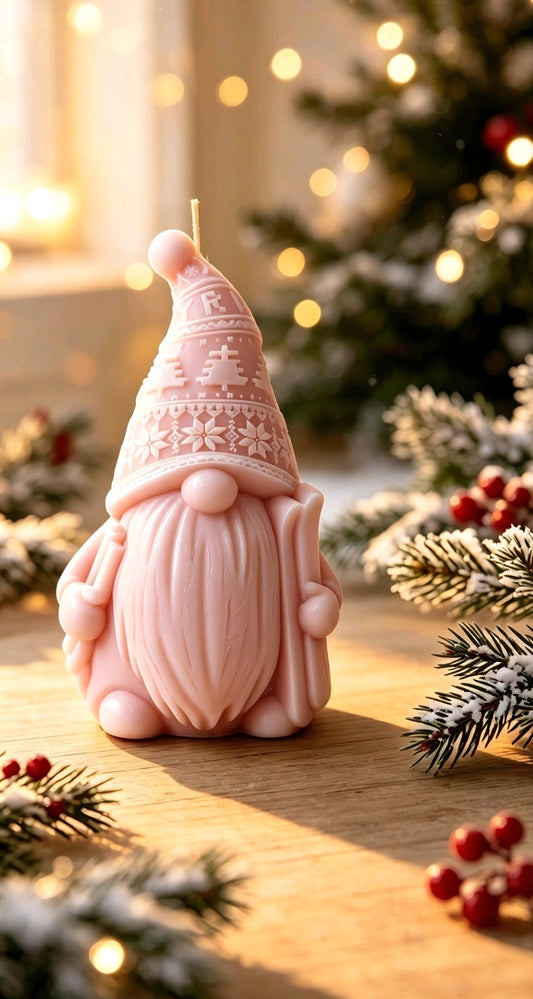 Christmas Gonk Candle – Festive Scented Candle