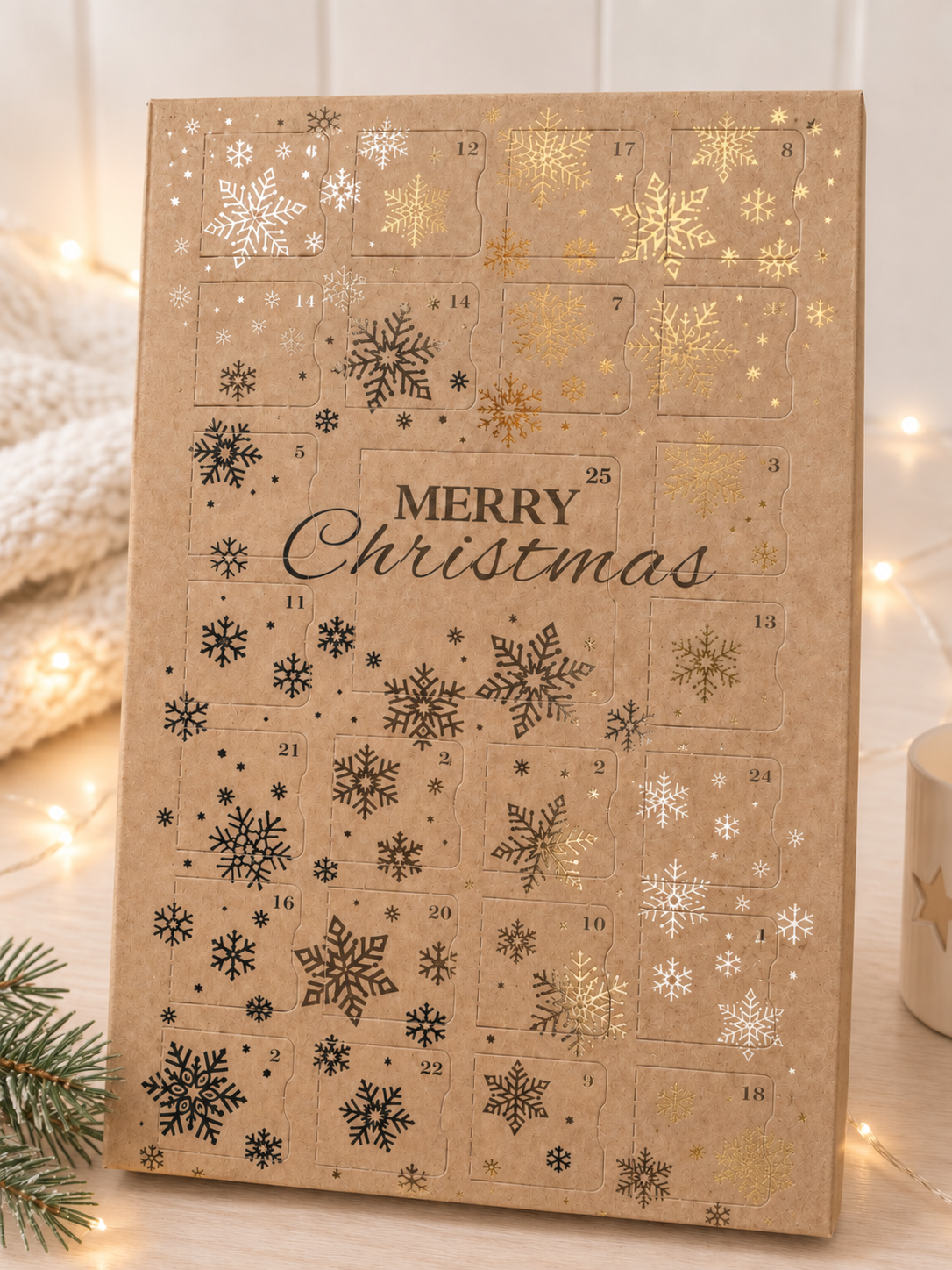 Christmas Wax Melt Advent Calendar – 25 Festive Wax Melts