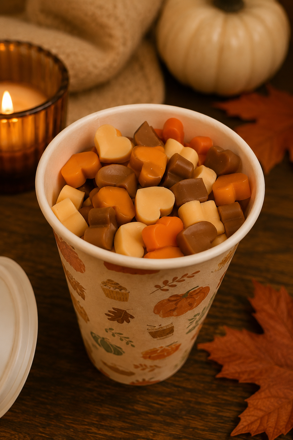 Autumn Coffee Cup Scoopies