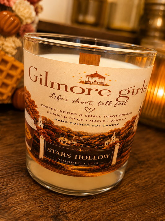Gilmore Girls Stars Hollow Inspired Autumn Candle