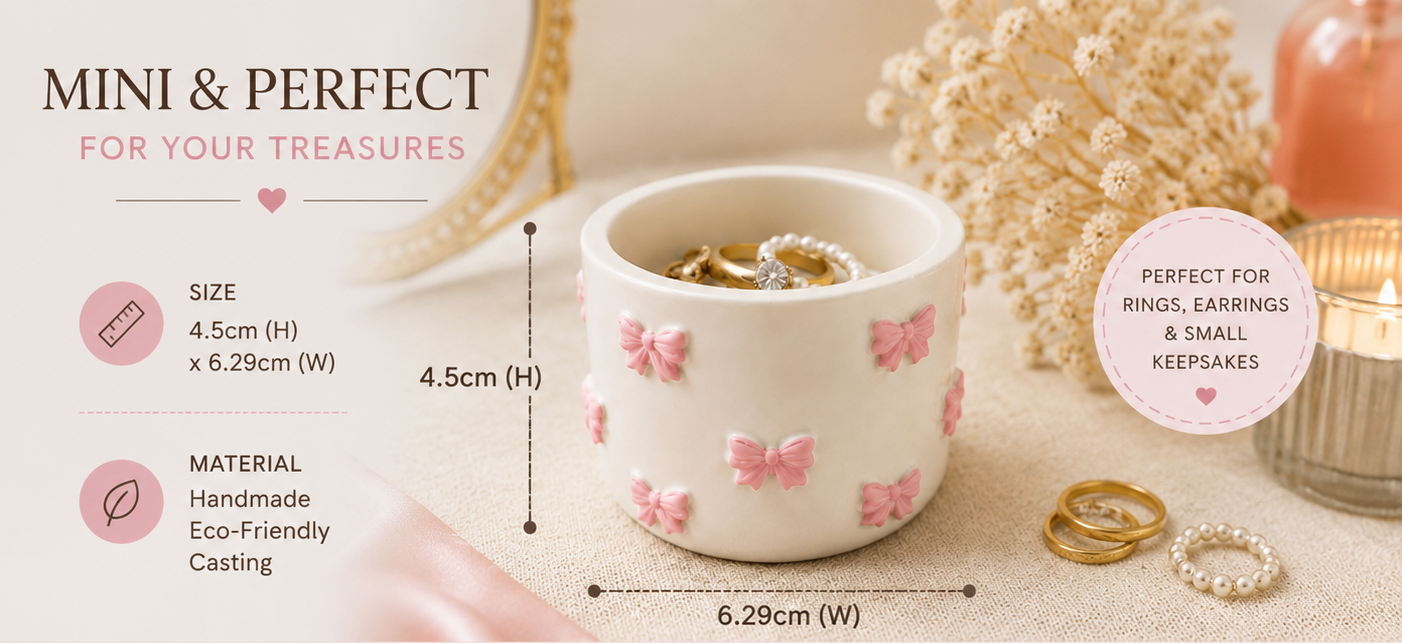 Bow Trinket Pot