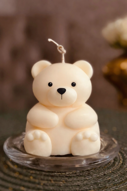 Bear candle