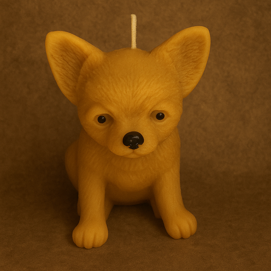 Chihuahua candle